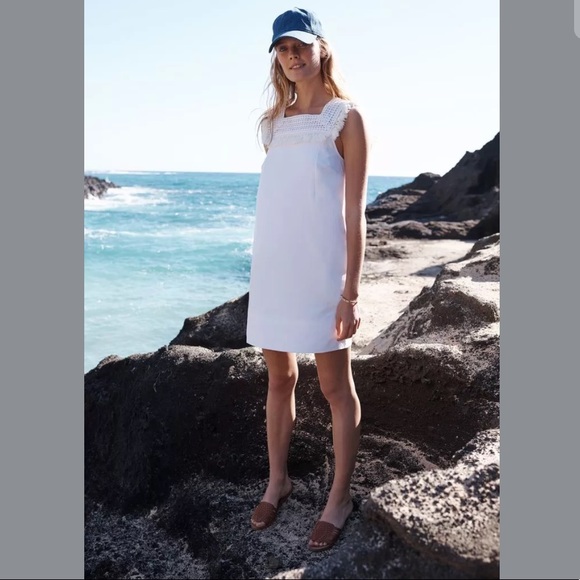 Madewell White Sundream Fringe Dress 12 - Picture 5 of 6